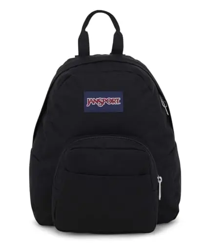 JanSport Half Pint classic black mini backpack
