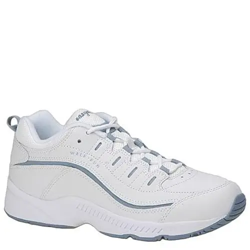 Easy Spirit Women's White Romy Lace-Up Sneaker