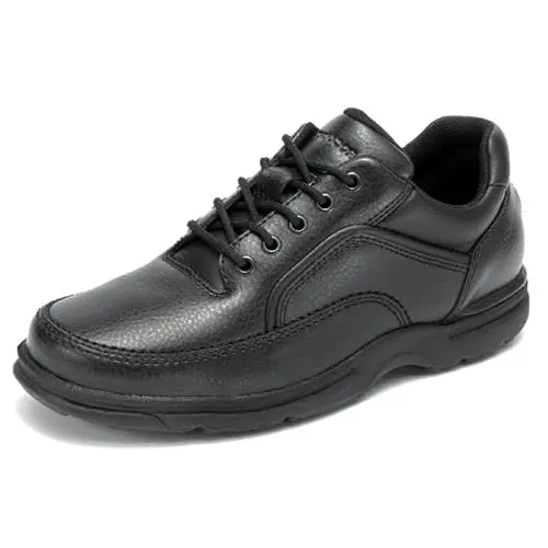 Rockport Eureka walking shoe in black leather