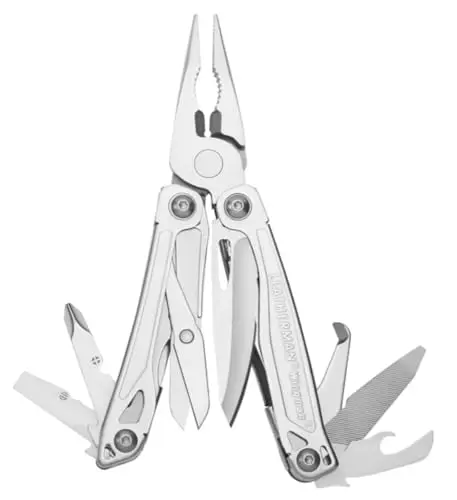 Leatherman Wingman stainless steel multitool with spring-action pliers