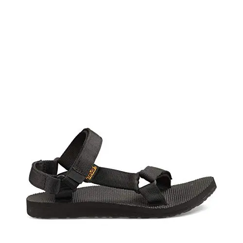 Teva Women's Original Universal Sandal in black, showing the iconic hook-and-loop strap design.