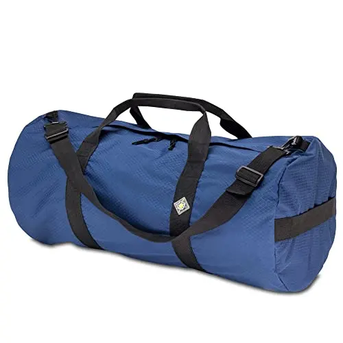 NorthStarSports Pacific Blue heavy duty duffle bag with reinforced handles