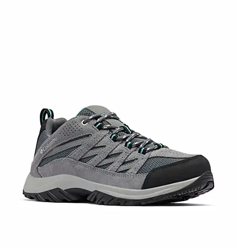Columbia Women's Crestwood Hiking Shoe in graphite and pacific rim