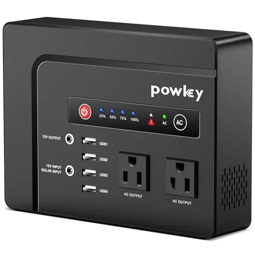 Powkey 200W portable power bank with AC outlet