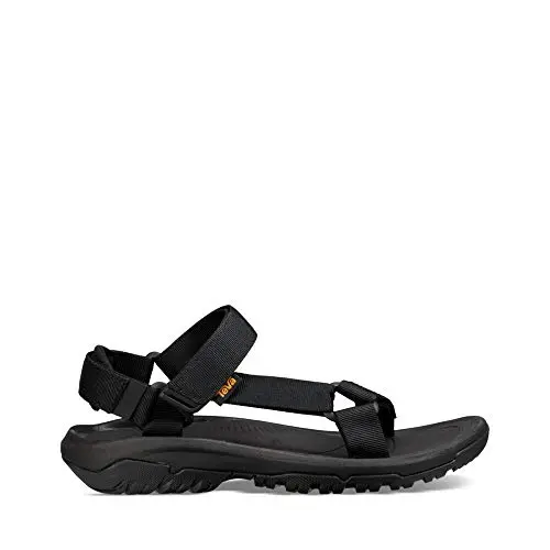 Teva Men's Hurricane XLT2 Sandal in black, showing a rugged design with supportive footbed.