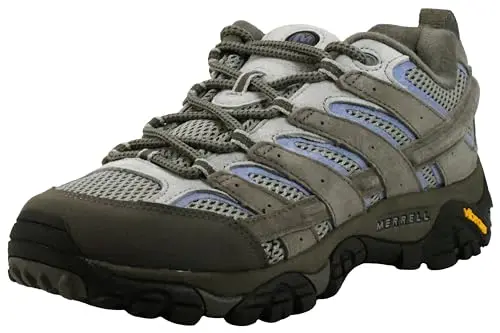 Merrell Moab 2 Vent hiking shoe on a rocky trail