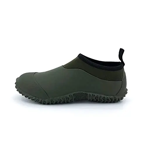 SYLPHID dark green waterproof neoprene garden shoes