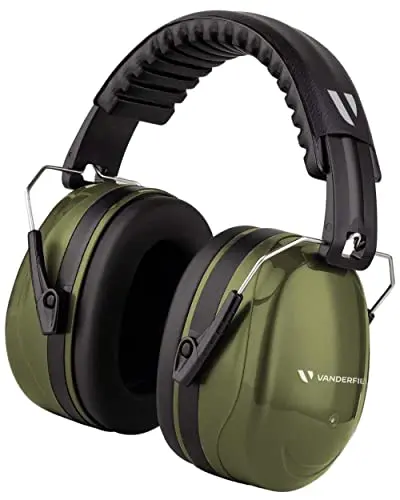 Vanderfields Hearing Protection Ear Muffs for Noise Reduction