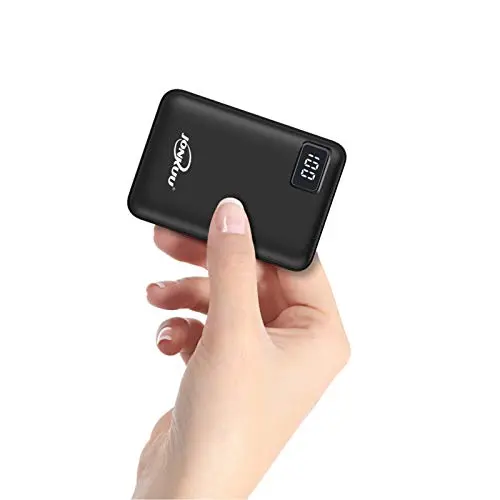 JONKUU small black power bank for heated vest with dual USB ports