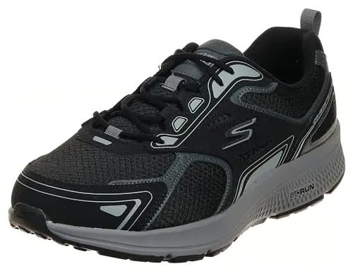 Skechers Go Run Consistent black and grey running shoe