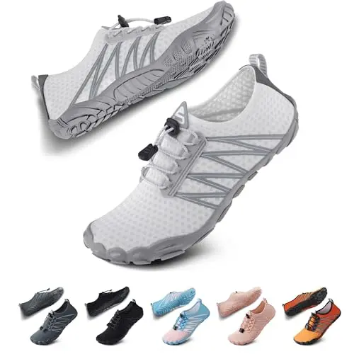 SEEKWAY water shoes for women and men in gradient dark grey