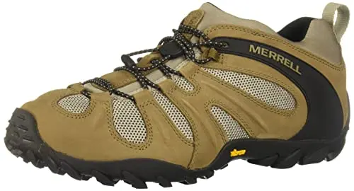 Merrell Mens CHAM 8 Stretch hiking shoe in Kangaroo color