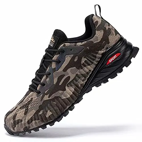 Kricely Men's Camouflage Trail Running Shoes