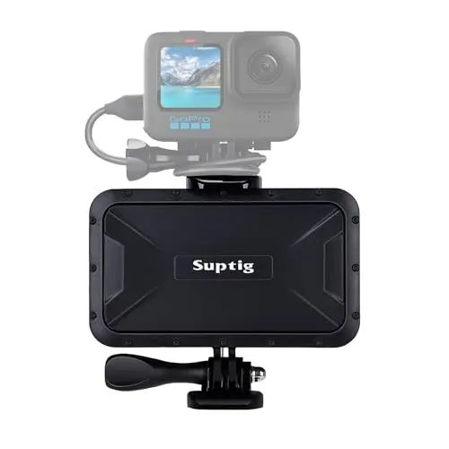 Suptig waterproof portable charger power bank for GoPro Hero cameras and action cameras