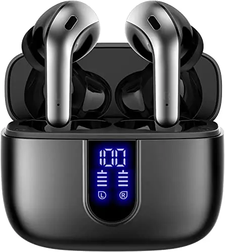 TAGRY X08 true wireless earbuds with LED display case
