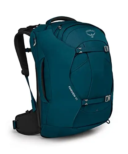 Osprey Fairview 40L Women's Travel Backpack in Night Jungle Blue