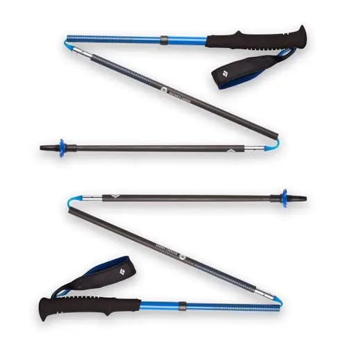 Black Diamond Distance Carbon Z fixed-length carbon fiber running poles