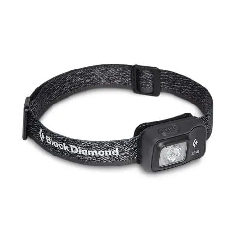 BLACK DIAMOND Astro 300 headlamp in graphite color