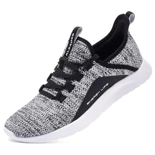ALEADER Women's Energycloud slip on tennis shoes with knit upper