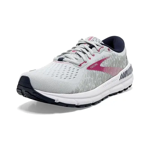 Brooks Addiction GTS 15 women's running shoe in Oyster/Peacoat/Lilac Rose color