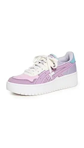 ASICS Japan S PF women's platform sneaker in barely rose/rosequartz