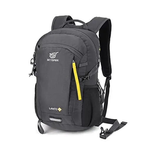 SKYSPER 20L Small Hiking Backpack showing multiple compartments
