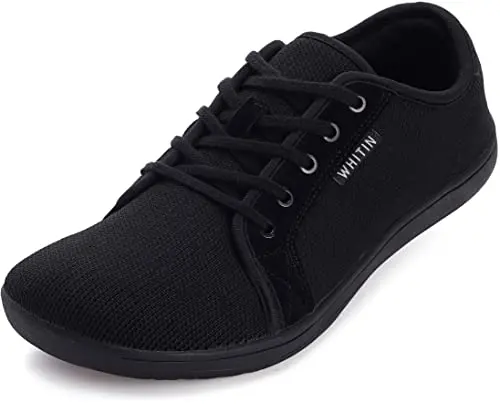 WHITIN Women's Minimalist Barefoot Shoes in Black