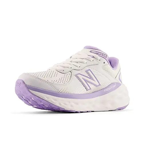 New Balance Women's Fresh Foam X 840F V1 Walking Shoe in white and lilac