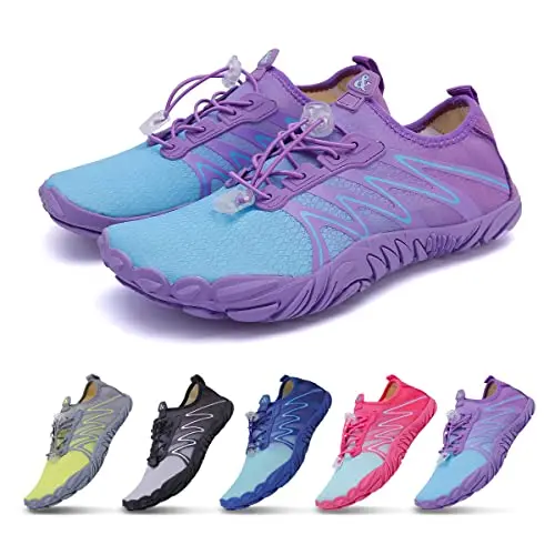 ZIITOP Water Shoes with a sneaker-like appearance and thick sole