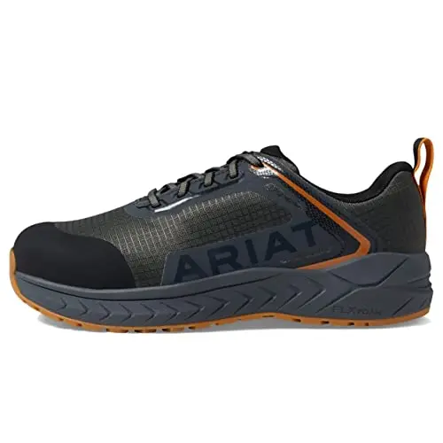 ARIAT Outpace men's composite toe safety shoe in gunmetal