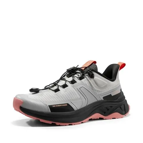 NORTIV 8 Women's lightweight hiking shoes with quick-lace system