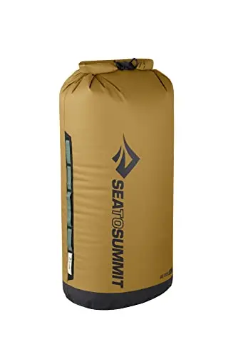 Sea to Summit Big River 13-liter dry bag in gold brown