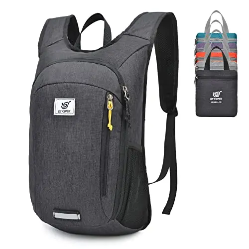 SKYSPER 10L small packable daypack folded into a pouch