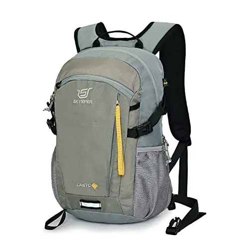 SKYSPER 20L Hiking Backpack with Reflective Details and Multiple Pockets