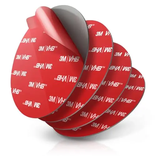 Volport 3M VHB large circle adhesive pads for suction cup dashboard mounts