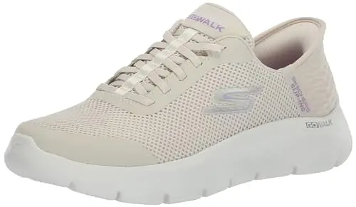 Skechers Go Walk Flex women's white slip-on sneaker