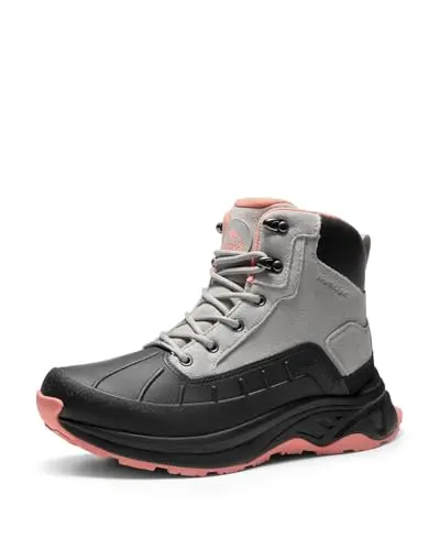 NORTIV 8 Women's Waterproof Outdoor Trekking Boots