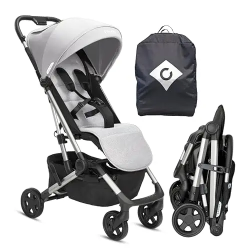 Colugo Compact Stroller in Cool Grey
