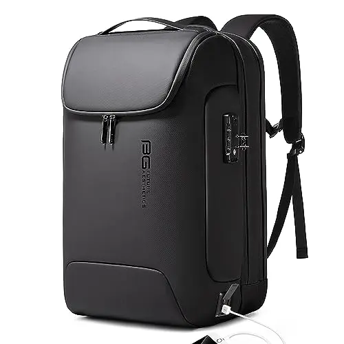 BANGE premium anti-theft backpack with smart lock and waterproof zippers
