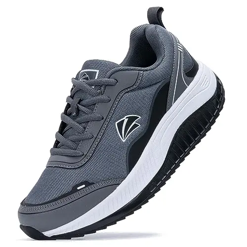QAUPPE women's wide walking sneakers with arch support