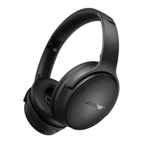Bose QuietComfort Wireless Noise Cancelling Over-Ear Headphones in black