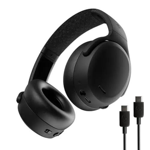 Skullcandy Crusher ANC 2 Wireless Over-Ear Headphones in True Black