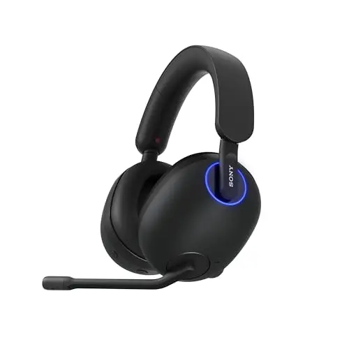 Sony INZONE H9 wireless gaming headset with flip-to-mute microphone