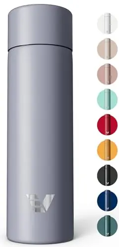 Ever Vessel Mini stainless steel water bottle 14oz in Lilac