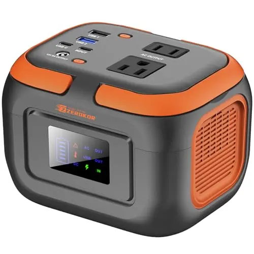 ZeroKor 120W portable power station compact design