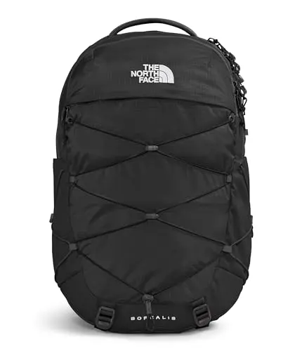 The North Face Women's Borealis Commuter Backpack in Black and White