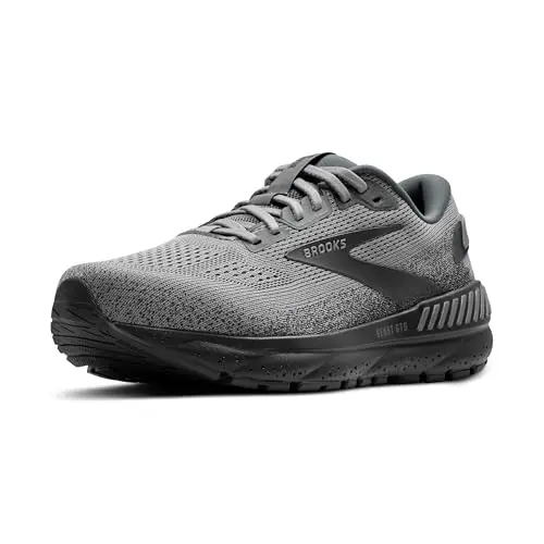 Brooks Beast GTS 24 Supportive Running and Walking Shoe in grey