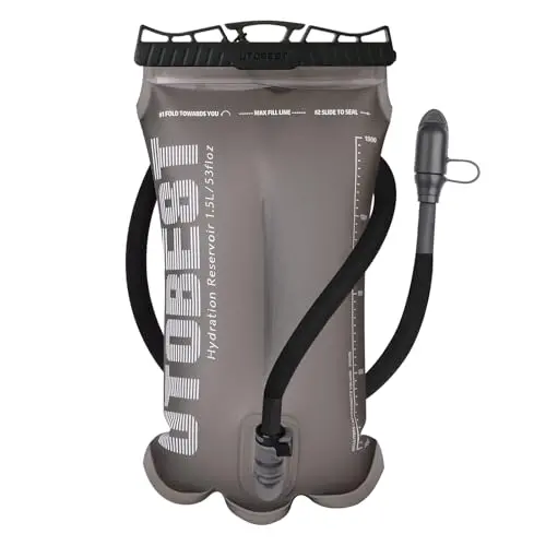 UTOBEST 1.5 liter coffee-colored TPU hydration bladder