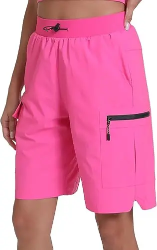 Rrosseyz women's cargo hiking shorts with a relaxed fit for hot weather