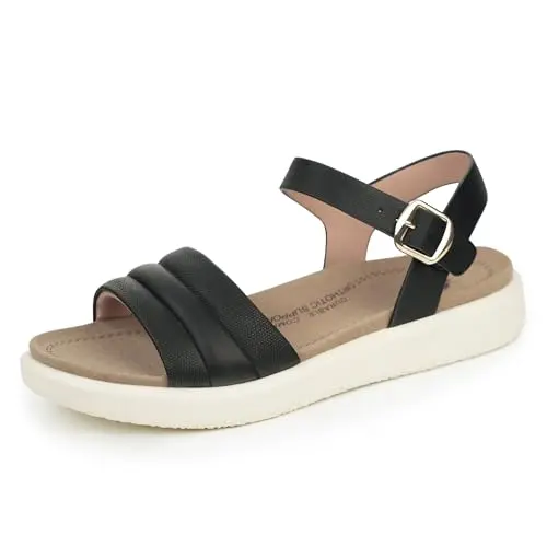 ORTOREX women's orthopedic walking sandals with multiple strap adjustment holes